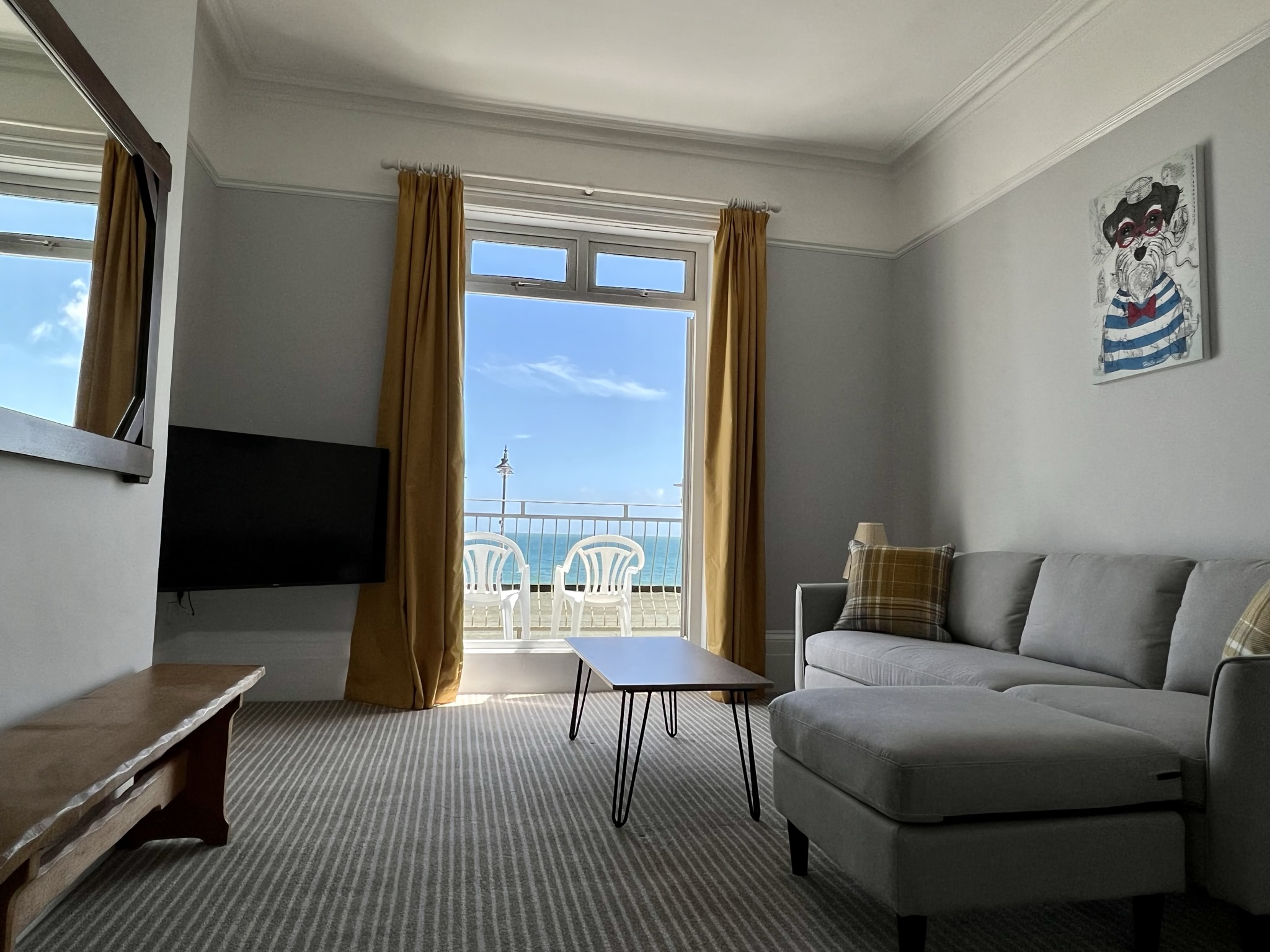 Illustration of Seafront Apartment Rentals